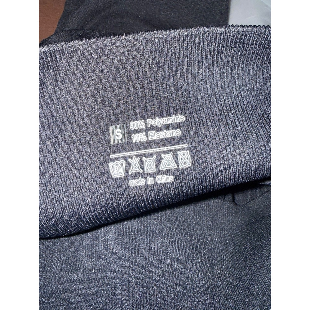 Halara Seamless Flow Yoga Leggings Black Small NWT‎ - Picture 10 of 11